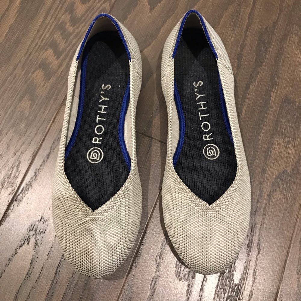 Rothy’s round Flax size 5.5